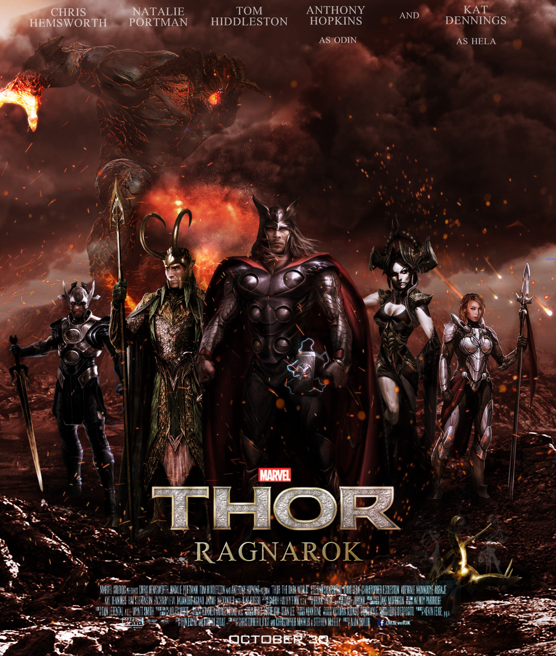 Thor Ragnarok banner - Imaginação Fértil